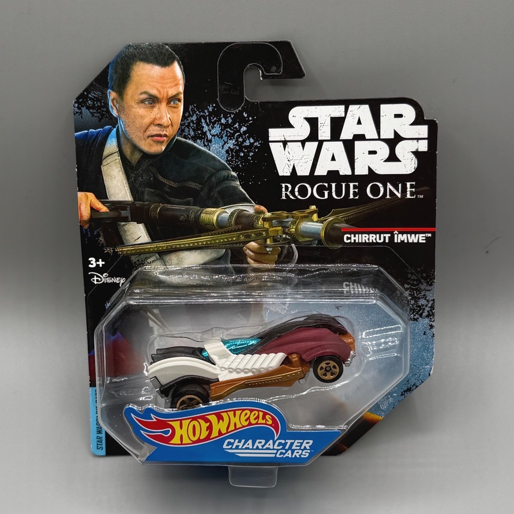 NEW- Hot Wheels Character Cars Star Wars Rogue One Chirrut Imwe 2014
